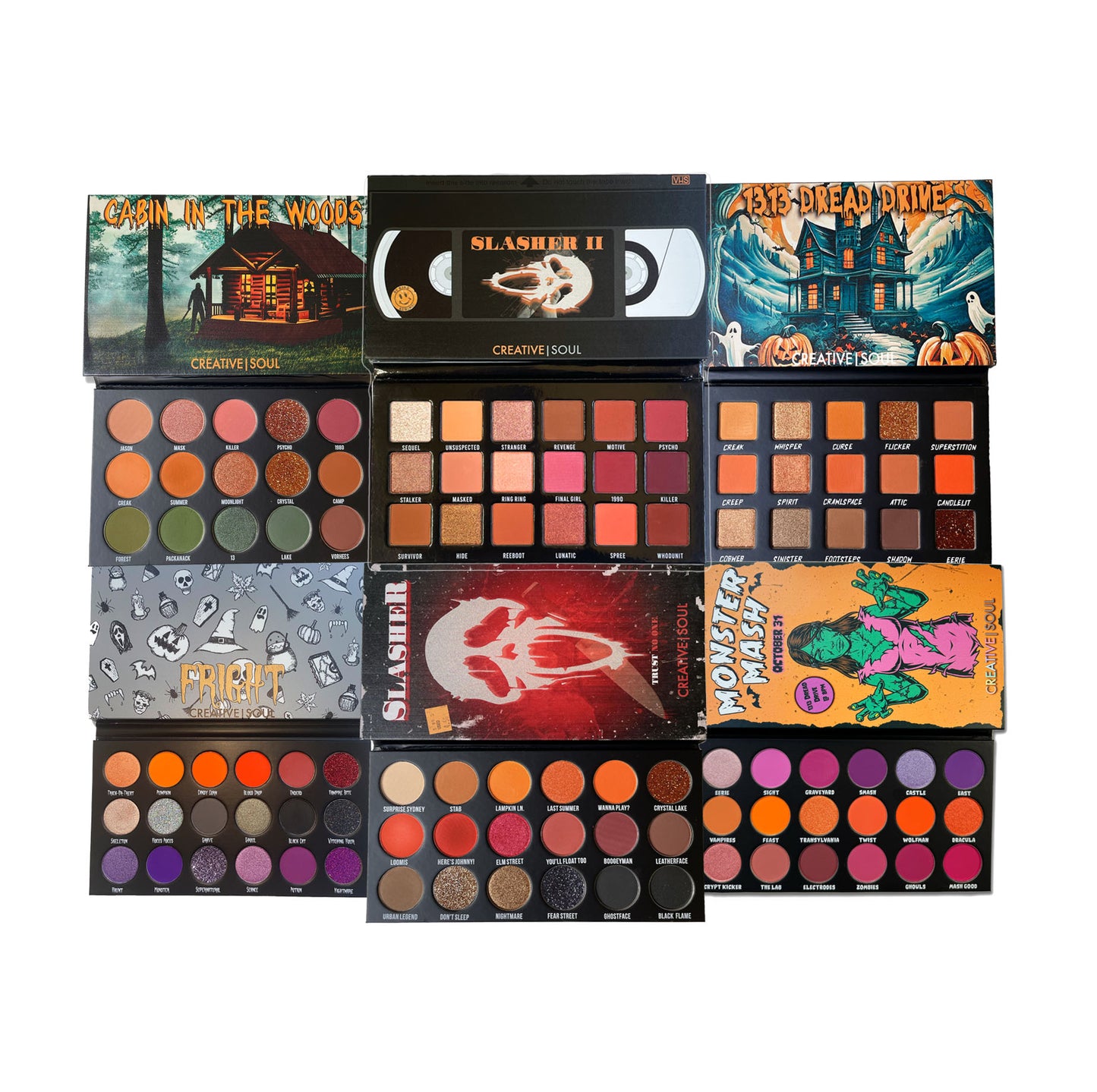 Spooky Eyeshadow Palette Collection